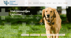 Desktop Screenshot of animalcareunlimited.com