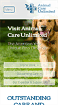 Mobile Screenshot of animalcareunlimited.com